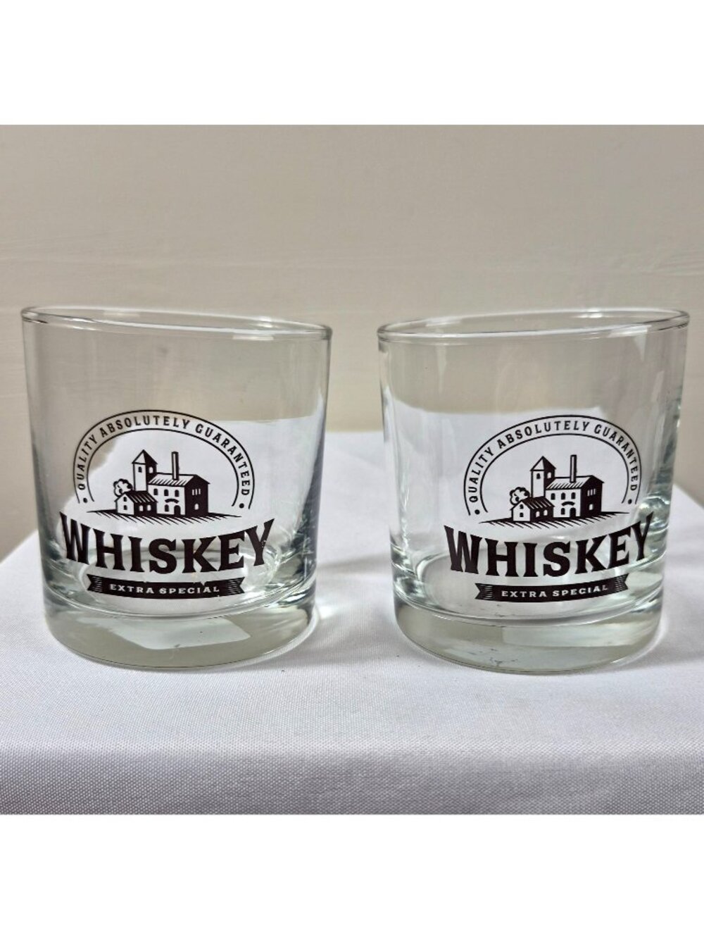 Whiskey Rocks glasses Set of 2 Libbey Lexington 10.5 oz Distillery Barware